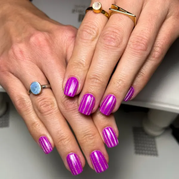 Purple gel