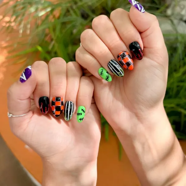 Fruit nail art